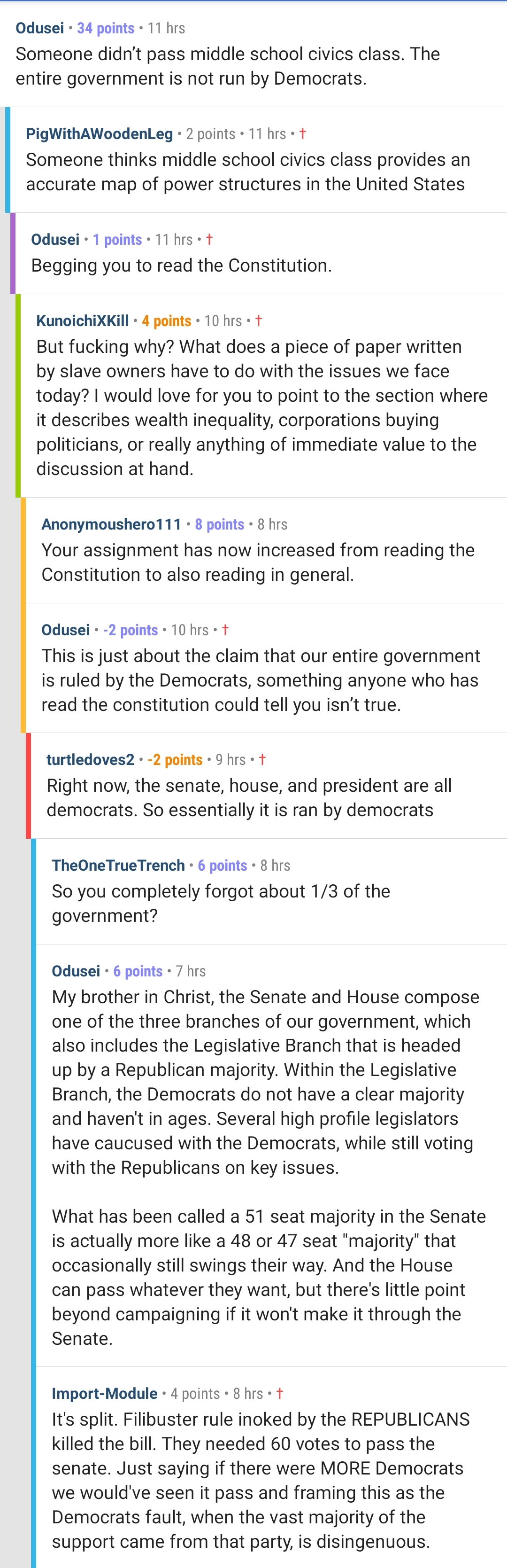 A liberal telling us to "read theory"