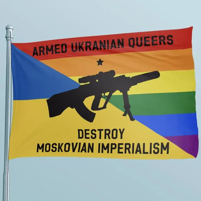 Found on r/vexillology. When will they learn to do actual research before they spout this liberal garbage. (btw Mokovian/Muscovite are slurs pioneered by r*dio f*ee l*berty)