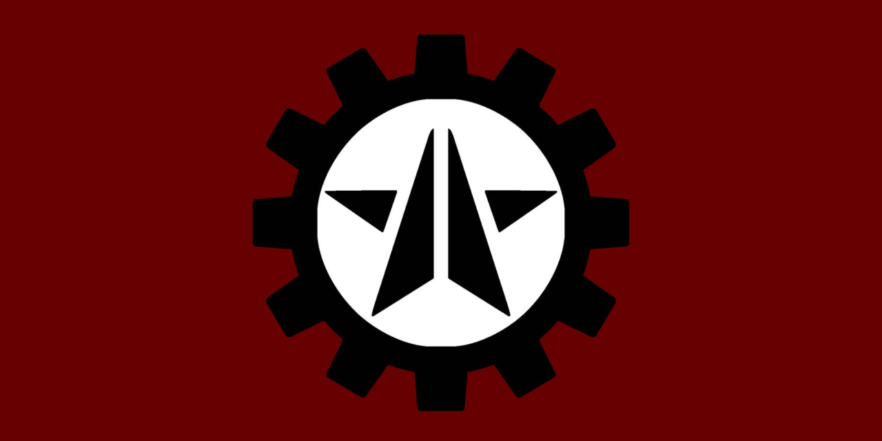 Flag of the Automatons from Helldivers 2