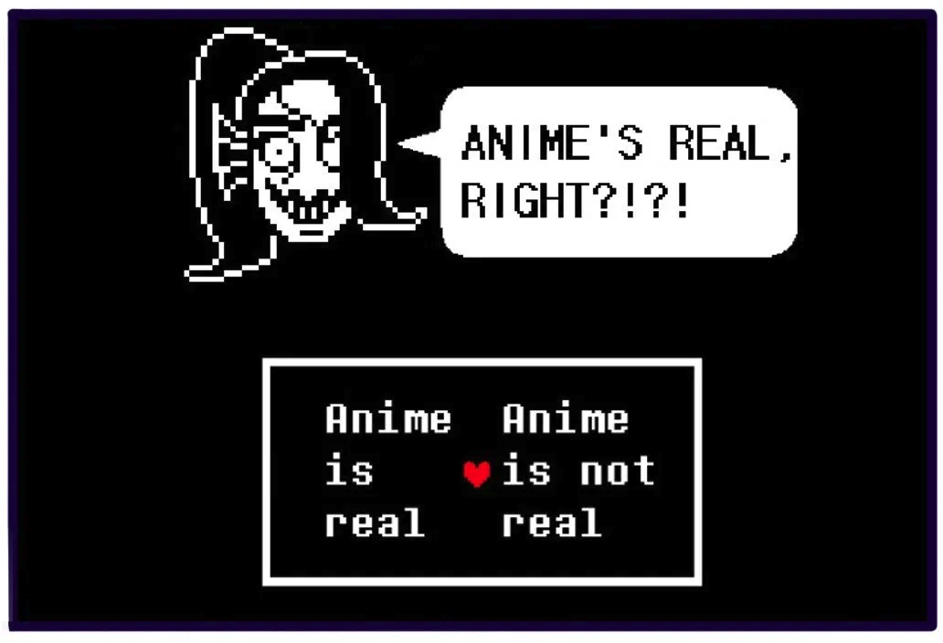 Anime's real, right?!?!