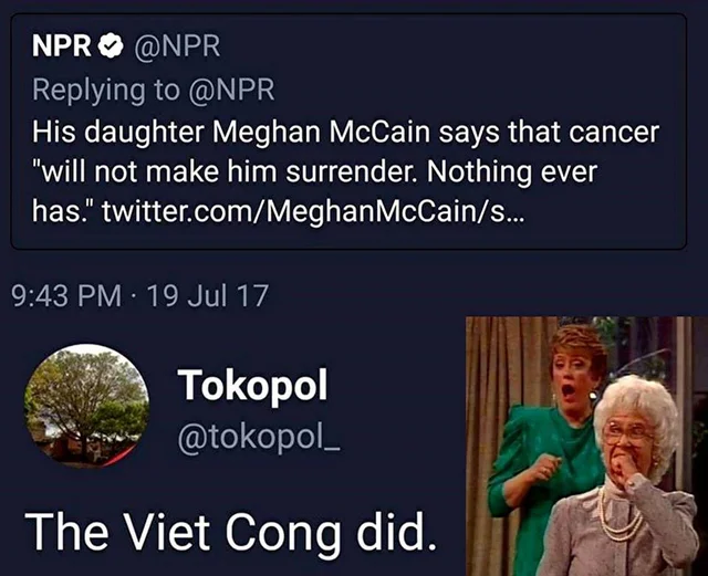 Regarding John McCain