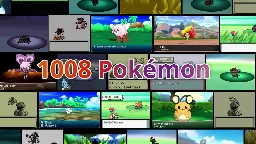 One Thousand Pokémon! 🥳