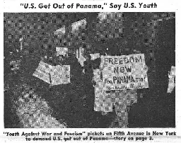 Panamá 60 years after January 9, 1964