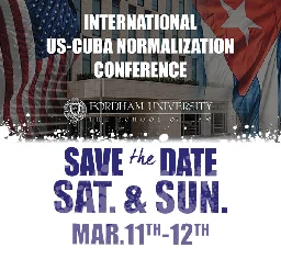 Stand with Cuba - International US-Cuba Normalization Conference, NYC