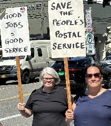 Portland postal activists join national rallies