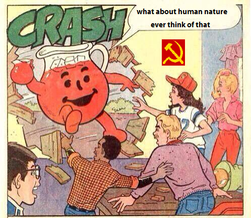 How could Marx fail to consider human nature smh