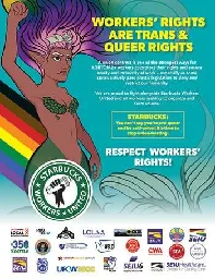 Seattle Pride sells out to Starbucks, blocks ad against union busting