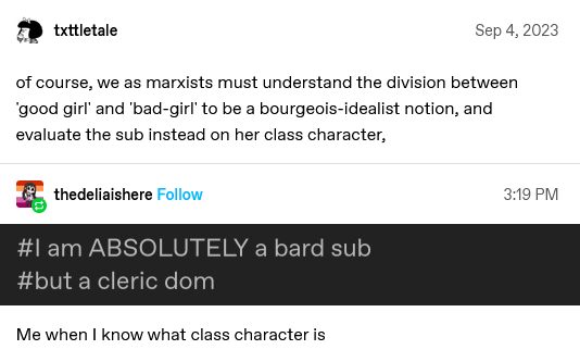 character class/class character