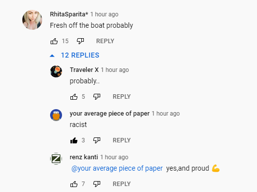 Comment section in regards to the 9 year old who was stabbed. Racist scum of the earth.