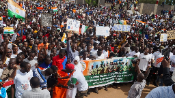 Niger's Massive Rally in Support of Military Junta