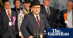 George Galloway wins sweeping victory in Rochdale byelection, saying ‘this is for Gaza’