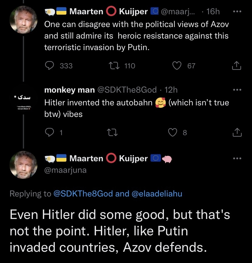 🇺🇦 don’t defend Hitler challenge: impossible.