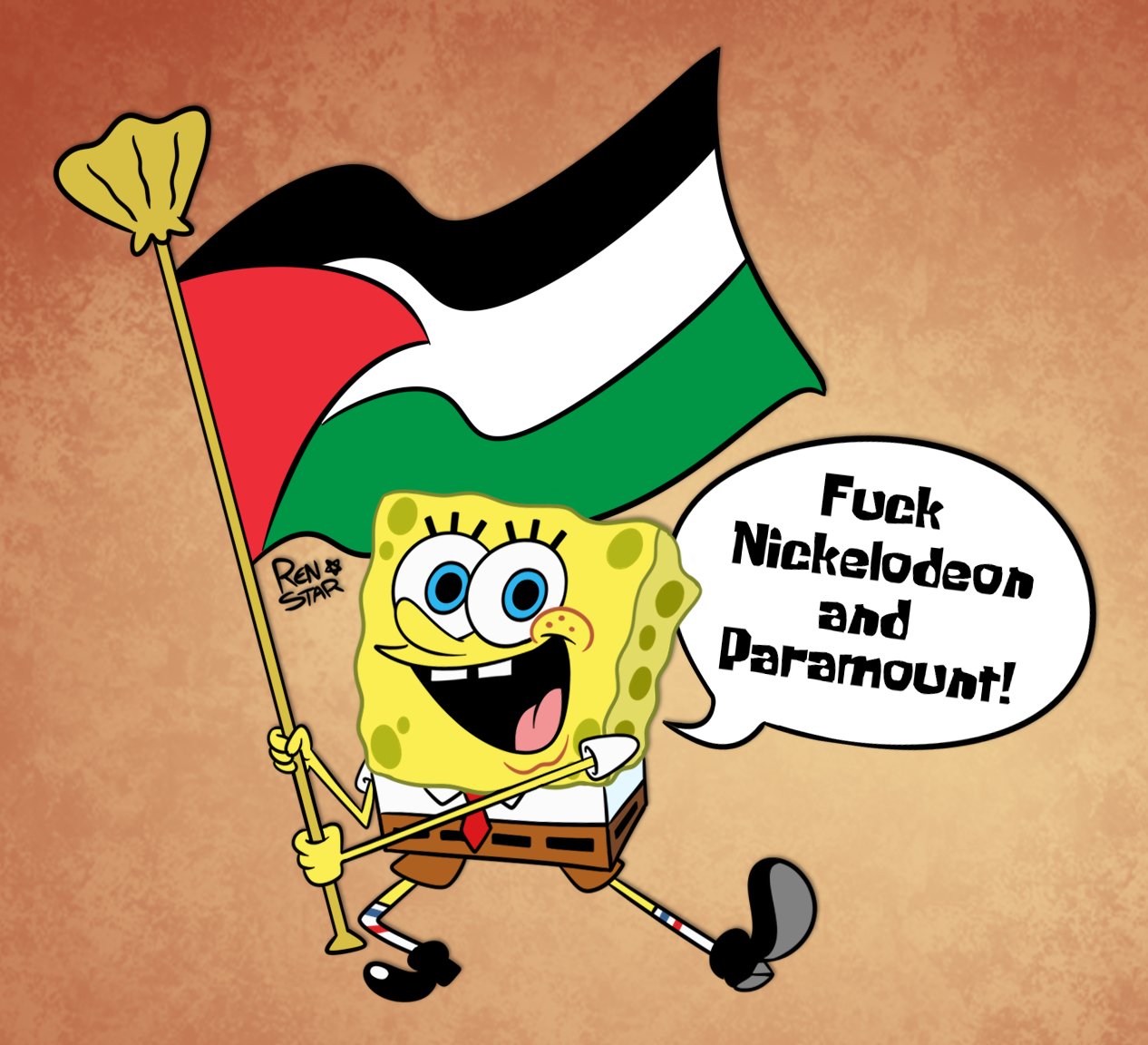 Both Paramount and Nickelodeon condemn Hamas and stand with genocidal settlers