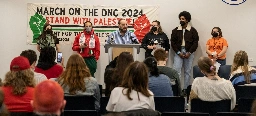 Coalition meets to ready massive march on the DNC