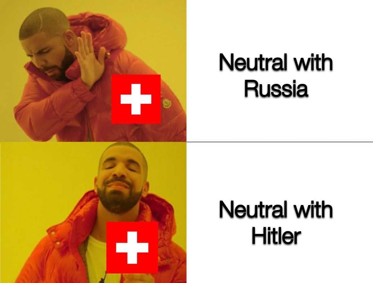 Switzerland’s hypocritical neutrality