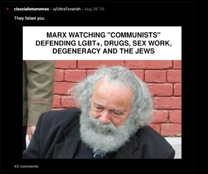 Least Nazbol post on r/socialistsmemes