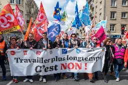 As pension cut becomes French law: Unions fight back