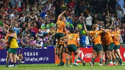 Australia stun Fiji in final at Hong Kong Sevens