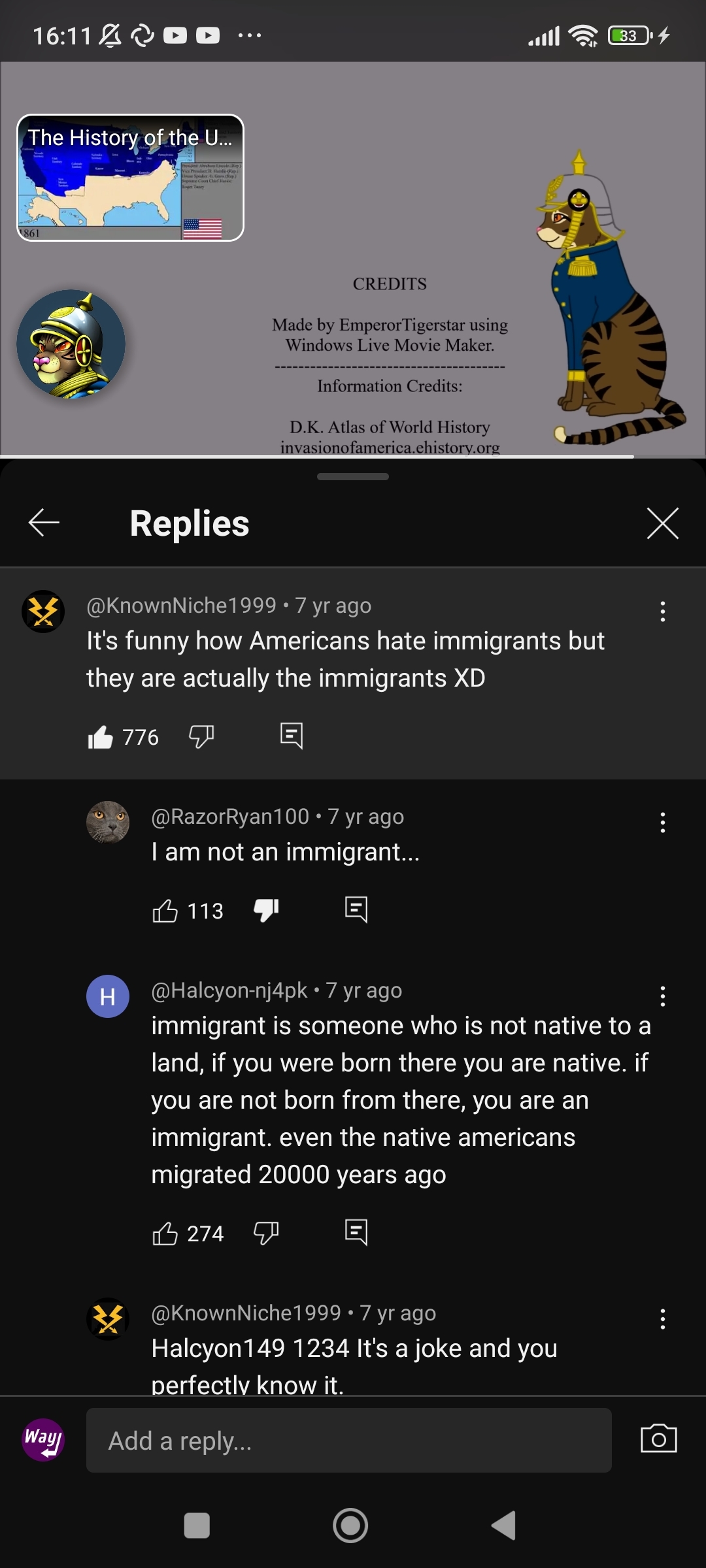 [racist] 'native apologist'