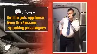 Pobeda Pilot Addresses Passengers About Stopping War in Ukraine