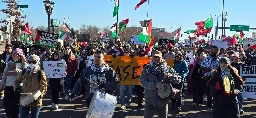 MN marches for Palestinian women