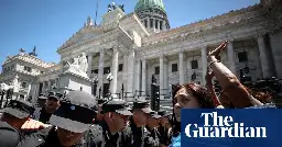 Argentinians stage nationwide strike against Javier Milei’s far-right agenda