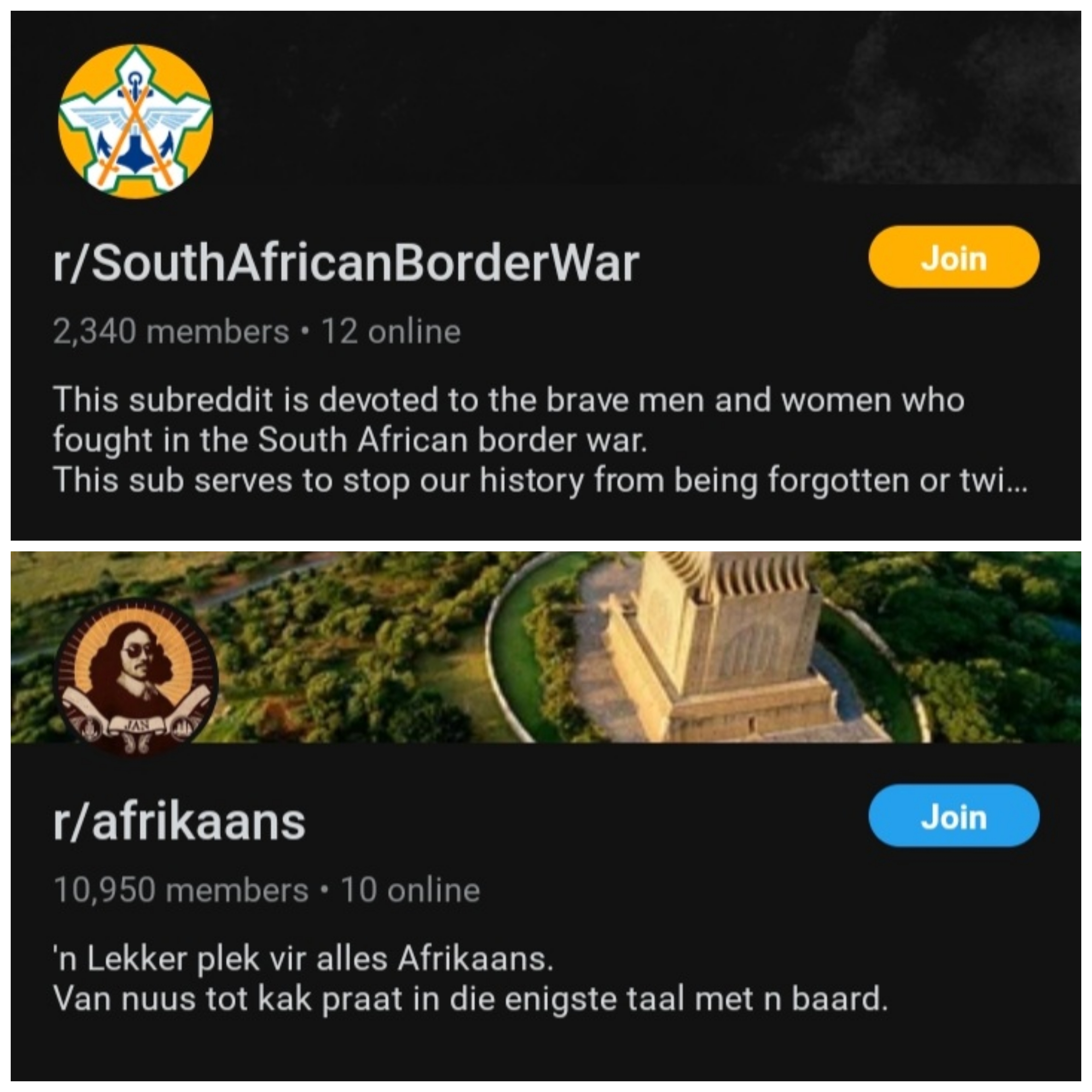 Afrikaner nationalist cringe