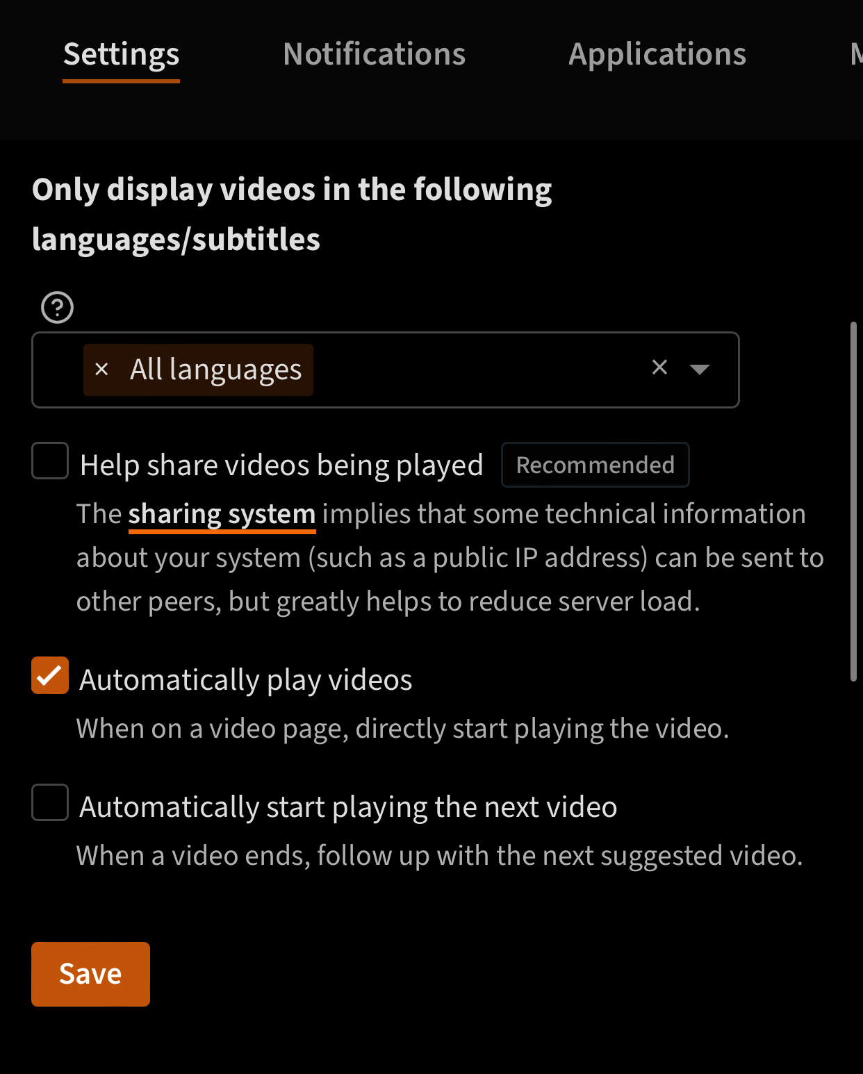 It seems that each user can disable it on settings