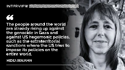 Gaza, Venezuela, and Collective Punishment: A Conversation with Medea Benjamin - Venezuelanalysis