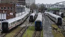 Germany grinds to a halt as train drivers launch six-day-strike