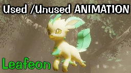 All Leafeon animation from Pokemon Main Game