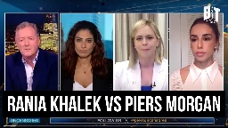 'You're A Bunch of Genocide Apologists': Rania Khalek On Piers Morgan
