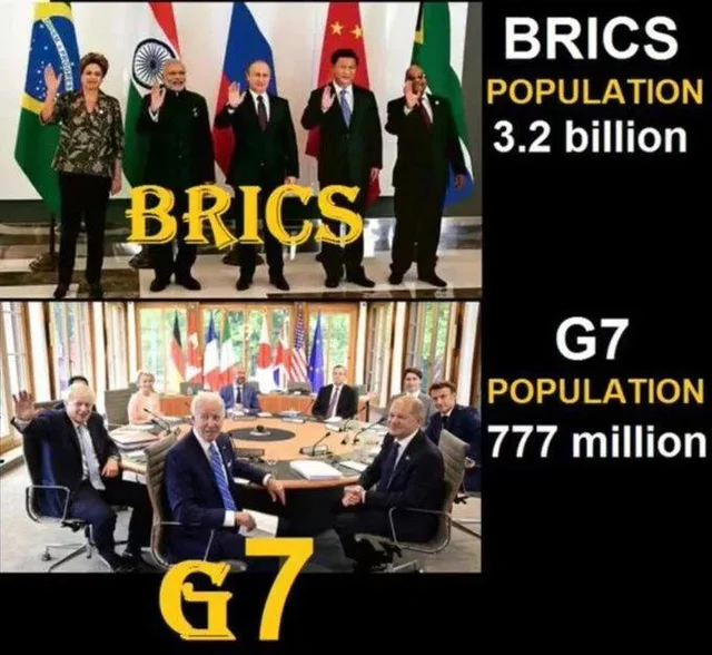 G7 VS BRICS