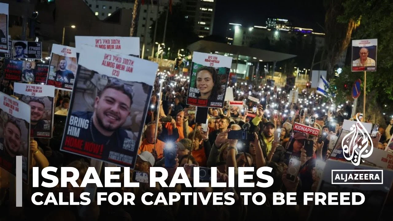 Rallies held in Tel Aviv: Israelis demand government bring home captives