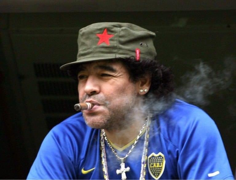 Maradona just vibin