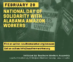 SWA Council of Amazon Workers - Southern Workers Assembly